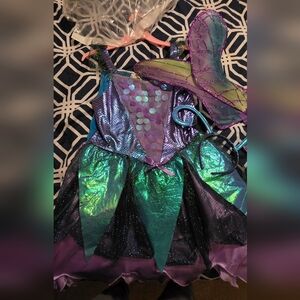 Kids Mermaid Costume - Purple and Green